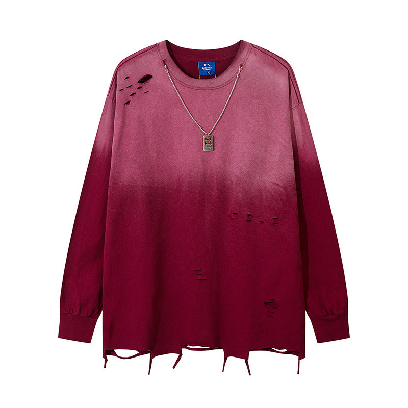 VOIDLINE™ Tie Dye Gradient Long Sleeved T-shirt