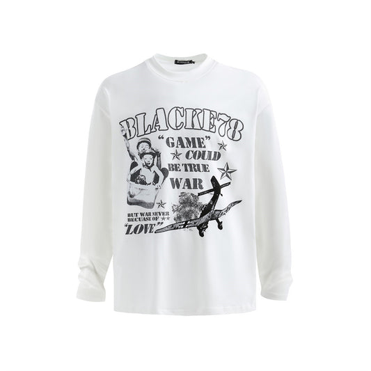 VOIDLINE™ Character Printed Long Sleeve T-Shirt