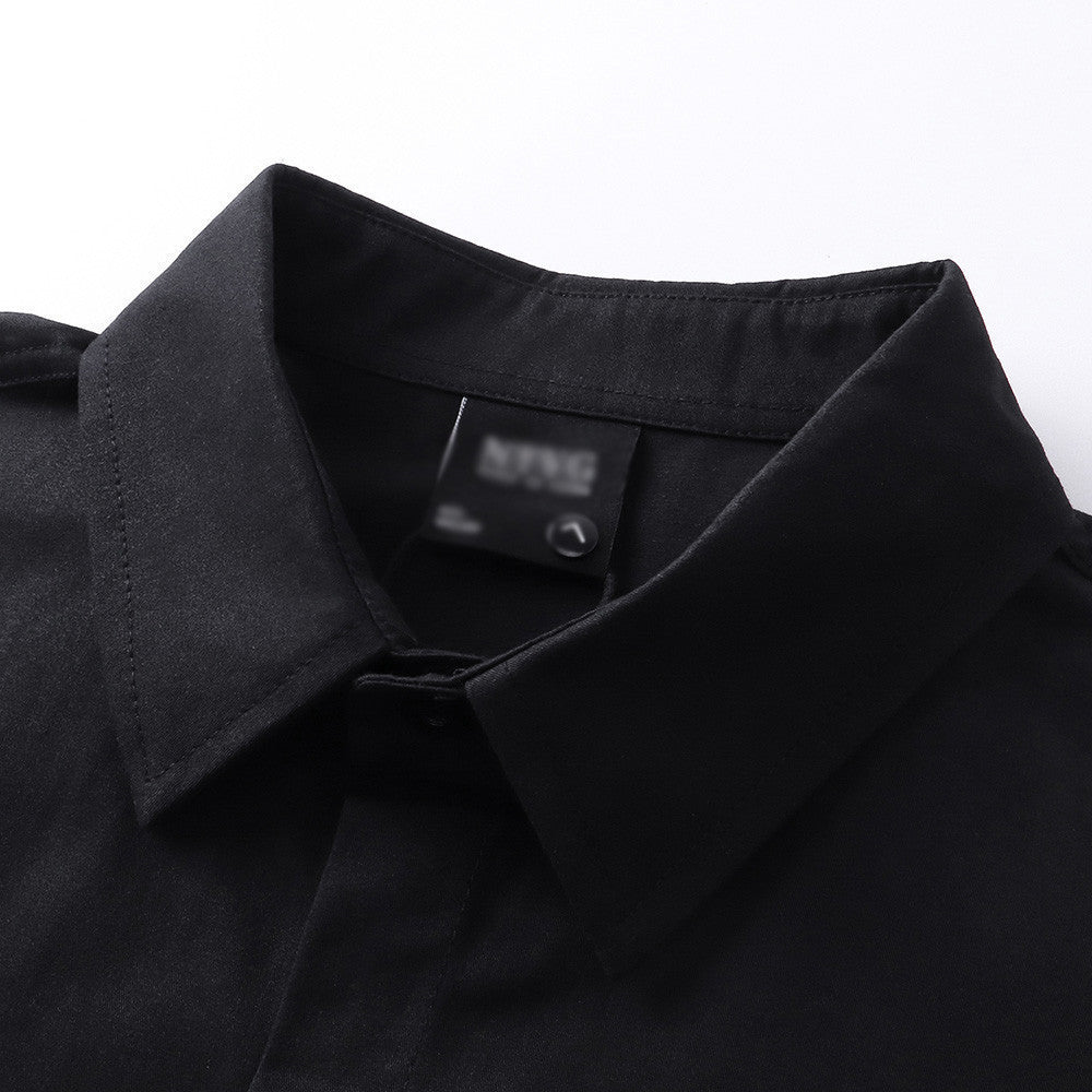 VOIDLINE™ Creative Open-Front Shirt