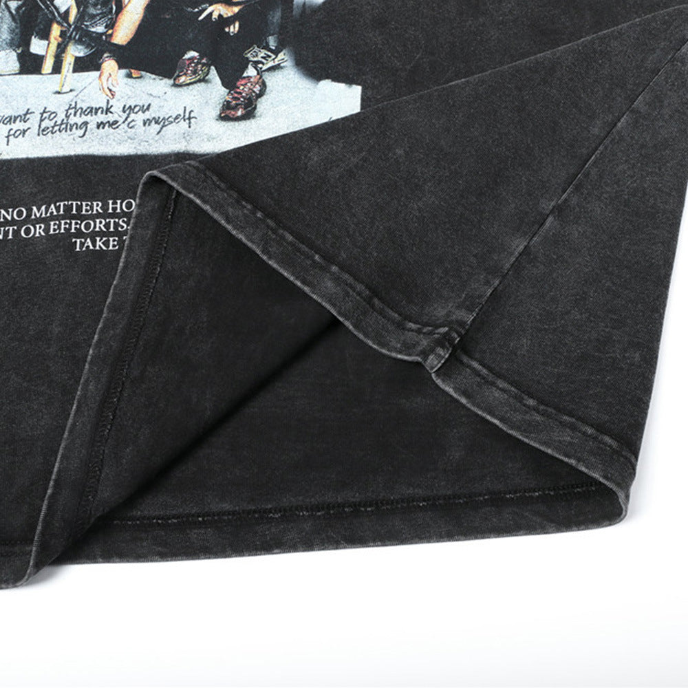 VOIDLINE™ Character printed long sleeved T-shirt